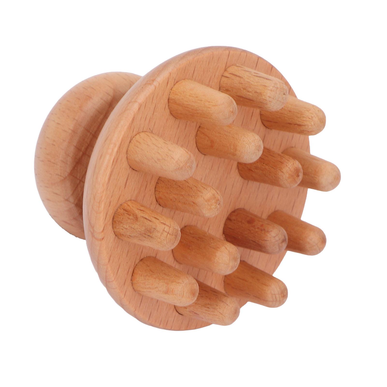 Wood Mushroom Massager Promote Circulation Clear Meridians Portable Manual Massage Tool for Head Waist Belly Thighs
Wood Mushroom Massager Promote Circulation Clear Meridians Portable Manual Massage Tool for Head Waist Belly Thighs