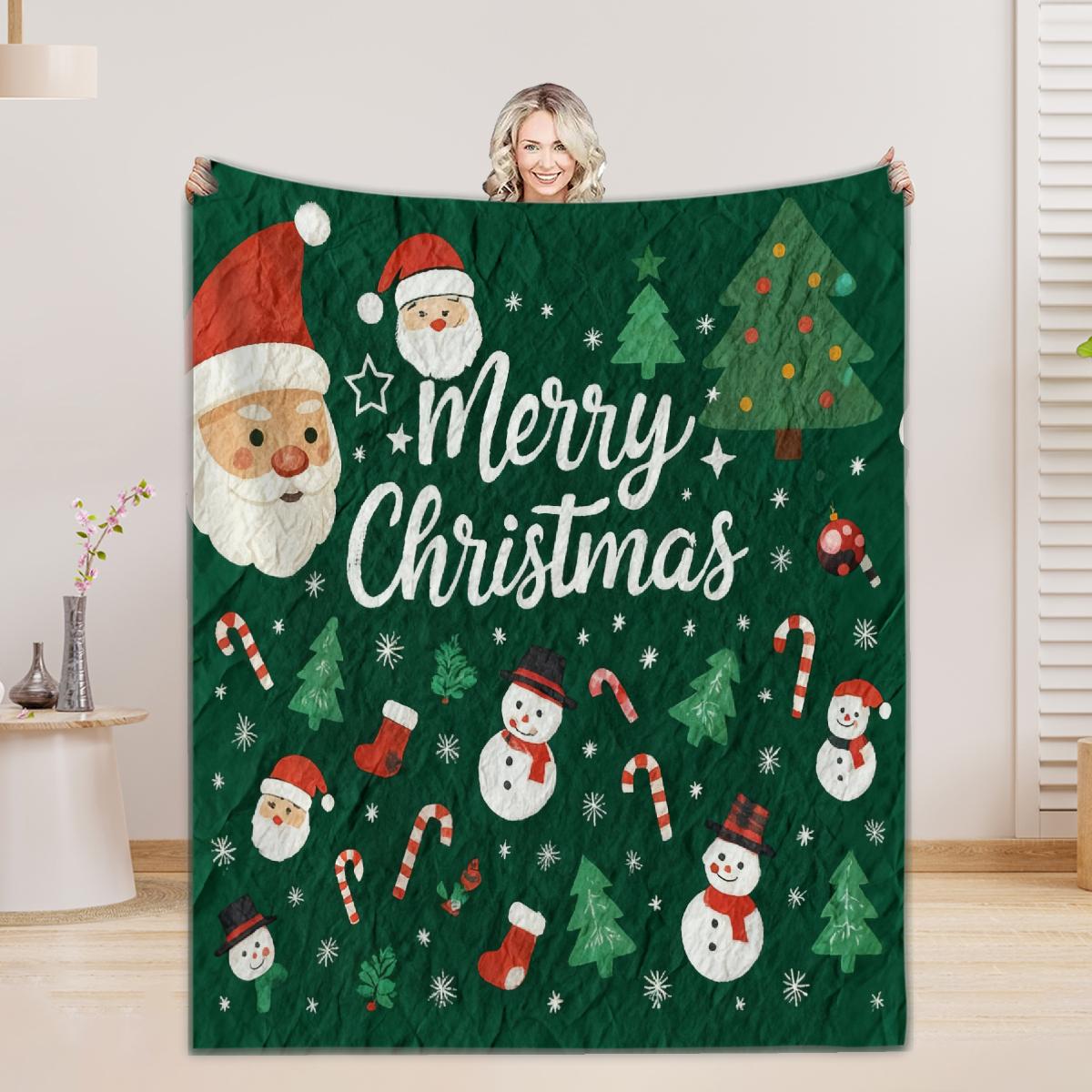 Christmas Flannel Blanket 3D Printed Blanket For Home Camping Nap Leisure Blankets Gifts For Girls Birthday Christmas Party 75x90cm
Christmas Flannel Blanket 3D Printed Blanket For Home Camping Nap Leisure Blankets Gifts For Girls Birthday Christmas Party 75x90cm
