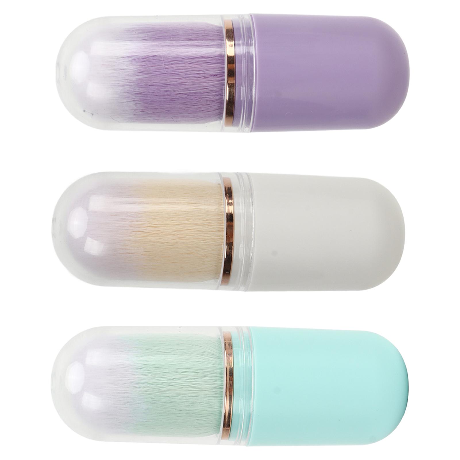 3pcs Nail Dust Cleansing Brush Soft Hair Comfortable Grip Loose Powder Brush with Cover White Purple Green
3pcs Nail Dust Cleansing Brush Soft Hair Comfortable Grip Loose Powder Brush with Cover White Purple Green