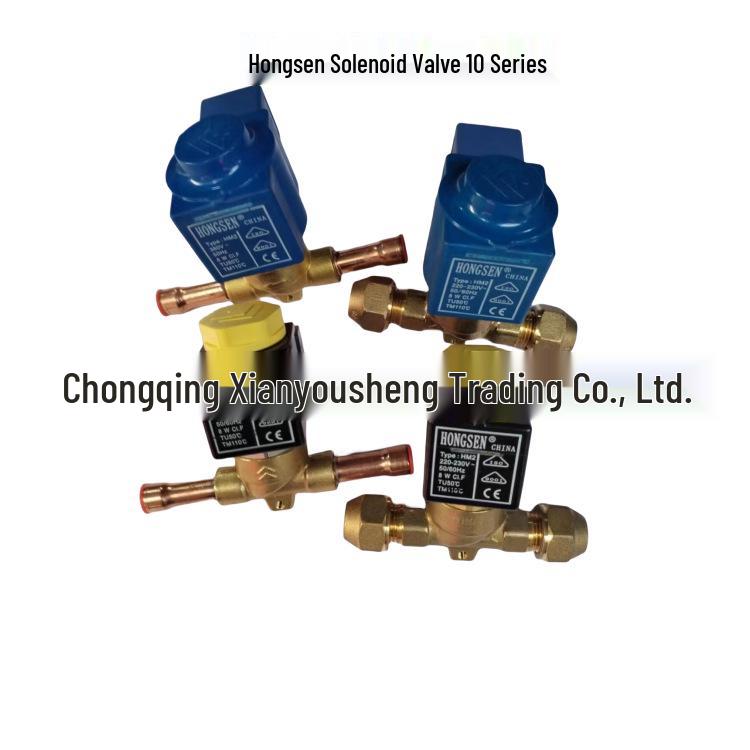 Hongsen 10 Series SV Refrigerant Solenoid Valve for Air Conditioning and Cold Storage 
Hongsen 10 Series SV Refrigerant Solenoid Valve for Air Conditioning and Cold Storage