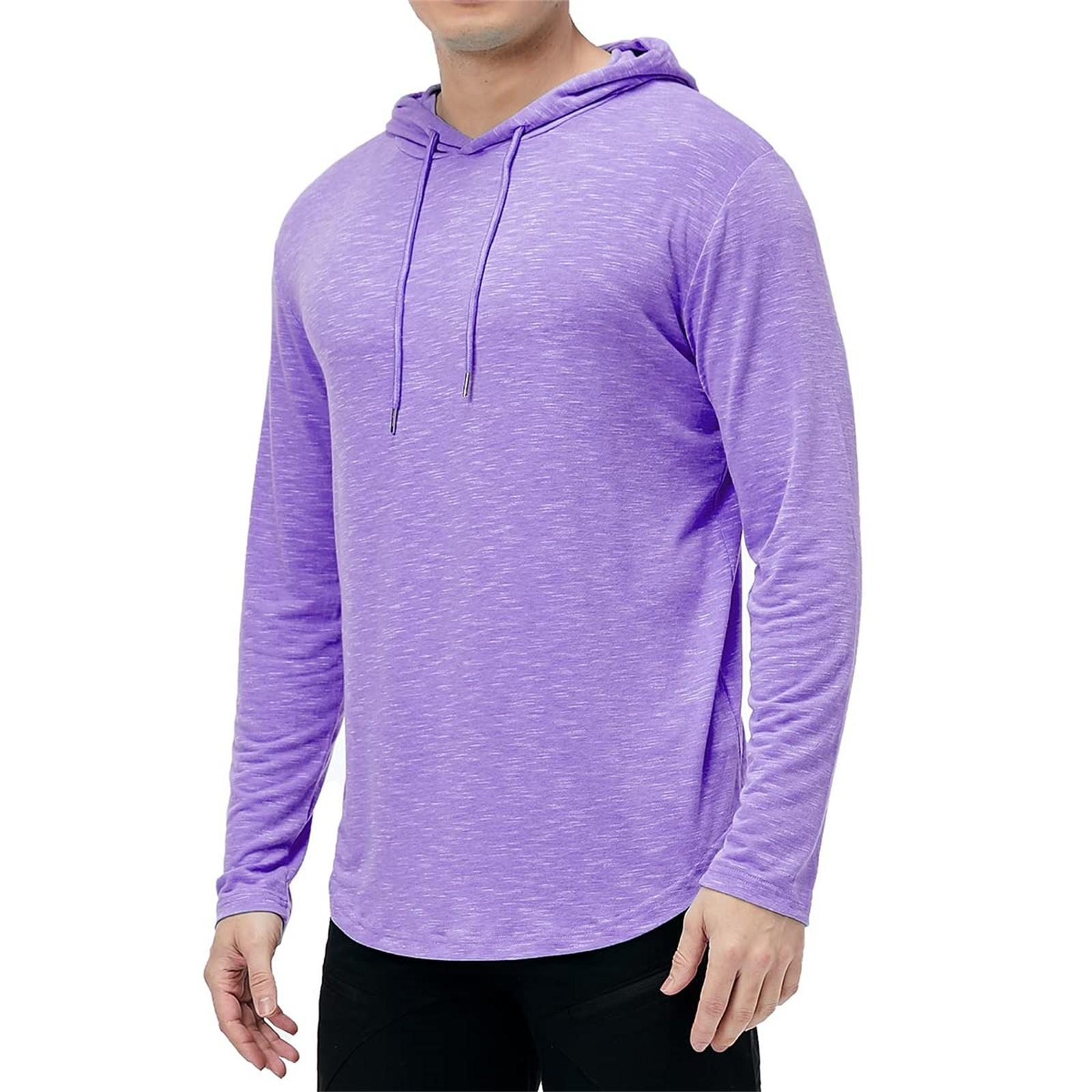 Mens Casual Hooded Coat Solid Color Long-Sleeved Sports Hoodie XXXL світло-фіолетового кольору
Mens Casual Hooded Coat Solid Color Long-Sleeved Sports Hoodie XXXL світло-фіолетового кольору