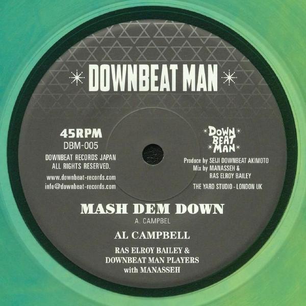 7inch Record AL CAMPBELL ELROY BAILEY Mash Dem Down Lift Dem Up DBM005 Downbeat Man 2018 UK Reggae Ska Dub Used
7inch Record AL CAMPBELL ELROY BAILEY Mash Dem Down Lift Dem Up DBM005 Downbeat Man 2018 UK Reggae Ska Dub Used