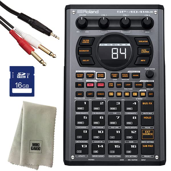 Набір тканин для чищення кабелю SD-карти Roland Sampler SP-404MK2 + (16 ГБ) + (ATL462A/1.5) +
Набір тканин для чищення кабелю SD-карти Roland Sampler SP-404MK2 + (16 ГБ) + (ATL462A/1.5) +