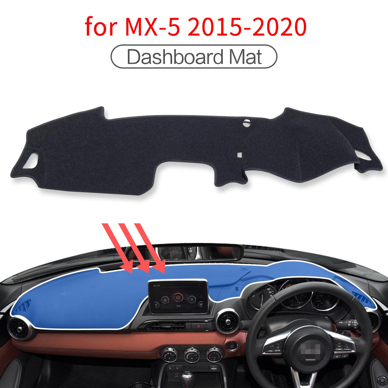 Car Dashboard Mat for Mazda MX-5 Roadster Miata 2015-2025 ND RF MX5 Sunshade Protective Carpet Dash Mat Dashmat
Car Dashboard Mat for Mazda MX-5 Roadster Miata 2015-2025 ND RF MX5 Sunshade Protective Carpet Dash Mat Dashmat