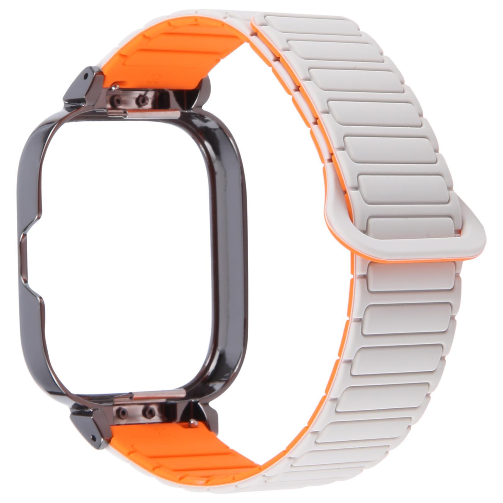 Для Xiaomi Redmi Watch 5/4 Металева Чорна Рамка Інтегрований Магнітний Силіконовий Ремінець для Годинника A
Для Xiaomi Redmi Watch 5/4 Металева Чорна Рамка Інтегрований Магнітний Силіконовий Ремінець для Годинника A