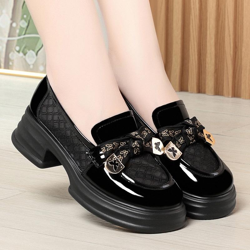 Fashion Casual Shoes For Women s Thin Hollow Mesh British Style Leather Shoes Versatile Thick Sole Women s Summer Single Shoes 35
Fashion Casual Shoes For Women s Thin Hollow Mesh British Style Leather Shoes Versatile Thick Sole Women s Summer Single Shoes 35