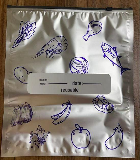 Алюминиевые пакеты с застежкой-молнией, безопасные для пищевых продуктов, для хранения и заморозки
Алюминиевые пакеты с застежкой-молнией, безопасные для пищевых продуктов, для хранения и заморозки