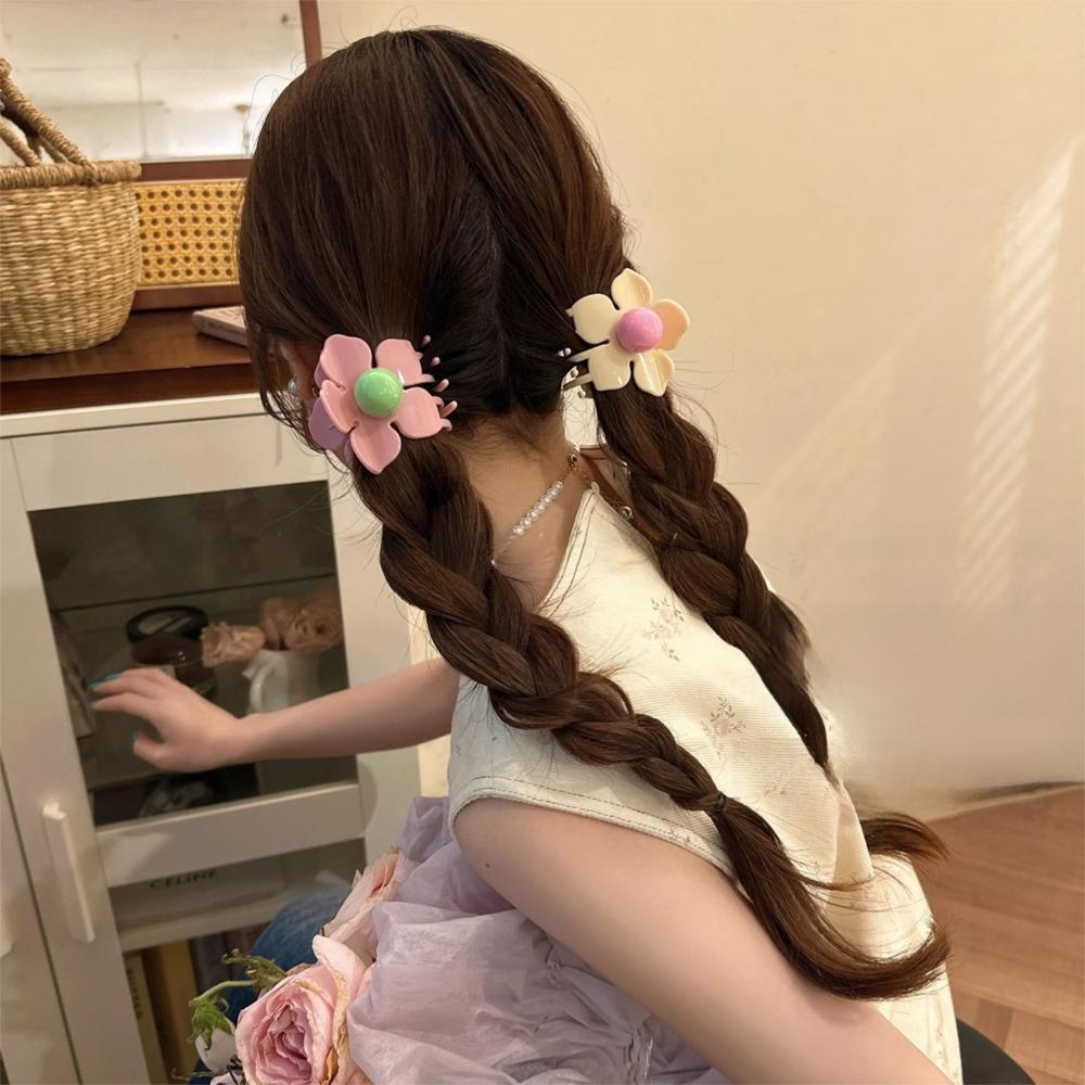 Plastic Flower Hair Claw Geometry Plastic Shark Clip Fashion Hair Crab Clip Vacation кавовий
Plastic Flower Hair Claw Geometry Plastic Shark Clip Fashion Hair Crab Clip Vacation кавовий