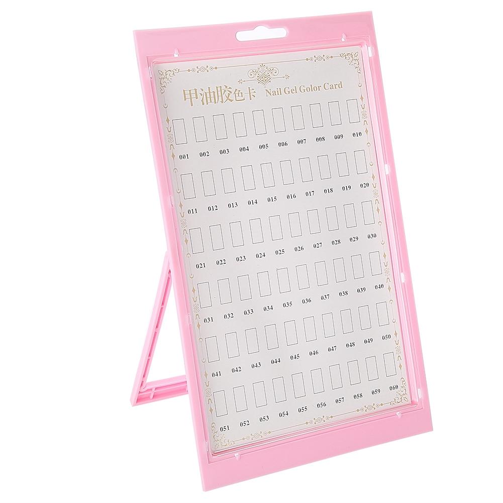 Nail Art Display Stand Nail Polish Gel Color Display Card Nail Practice Manicure Tool рожевий
Nail Art Display Stand Nail Polish Gel Color Display Card Nail Practice Manicure Tool рожевий