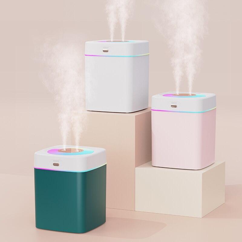 Hogar Humidifier Large Capacity 3L Home Color Riding Atmosphere Light USB Bedroom Fog Mute Desktop Humidifier White, Green and CHINA&USB рожевий
Hogar Humidifier Large Capacity 3L Home Color Riding Atmosphere Light USB Bedroom Fog Mute Desktop Humidifier White, Green and CHINA&USB рожевий
