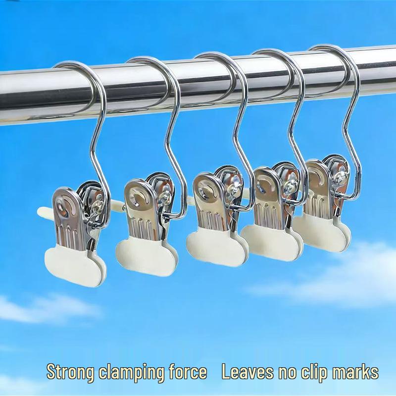 Compact Multi-Functional Non-Slip Hook Clip for Hats & Socks
Compact Multi-Functional Non-Slip Hook Clip for Hats & Socks