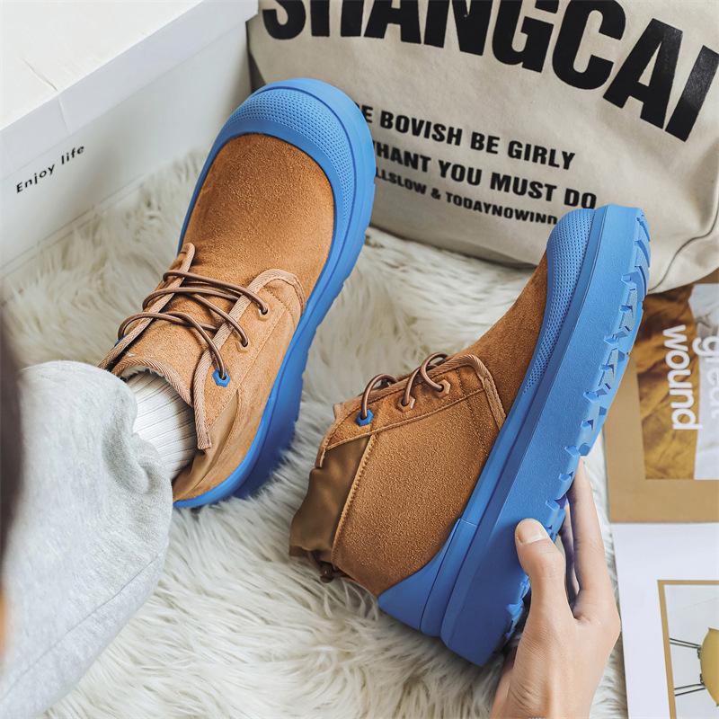 Snow boots men s winter fleece fur integrated non-slip fleece thickened waterproof cotton shoes autumn medium tube short boots 39
Snow boots men s winter fleece fur integrated non-slip fleece thickened waterproof cotton shoes autumn medium tube short boots 39