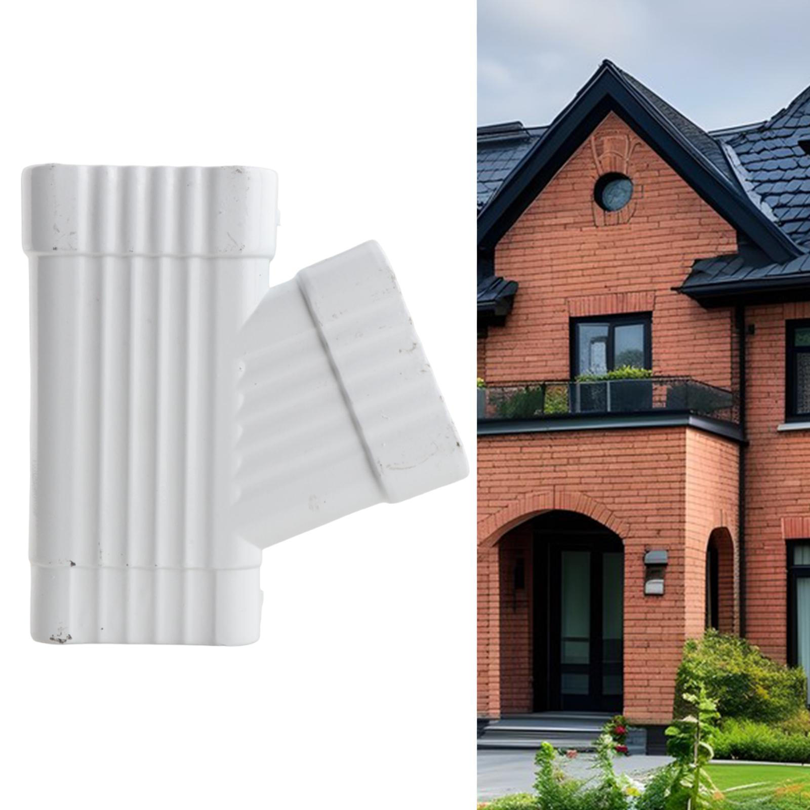 Y-образный соединитель желоба, аксессуары, запасные части для водоотвода дождевой воды, прочный алюминий 6x8cm White
Y-образный соединитель желоба, аксессуары, запасные части для водоотвода дождевой воды, прочный алюминий 6x8cm White