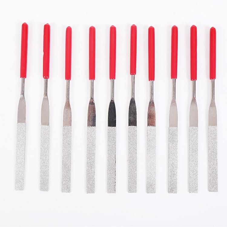 140mm 10 Pieces Diamond Mini File Set Hand Tools For Ceramic Glass Gem Stone Hobbies Crafts Blue 140X3MM
140mm 10 Pieces Diamond Mini File Set Hand Tools For Ceramic Glass Gem Stone Hobbies Crafts Blue 140X3MM