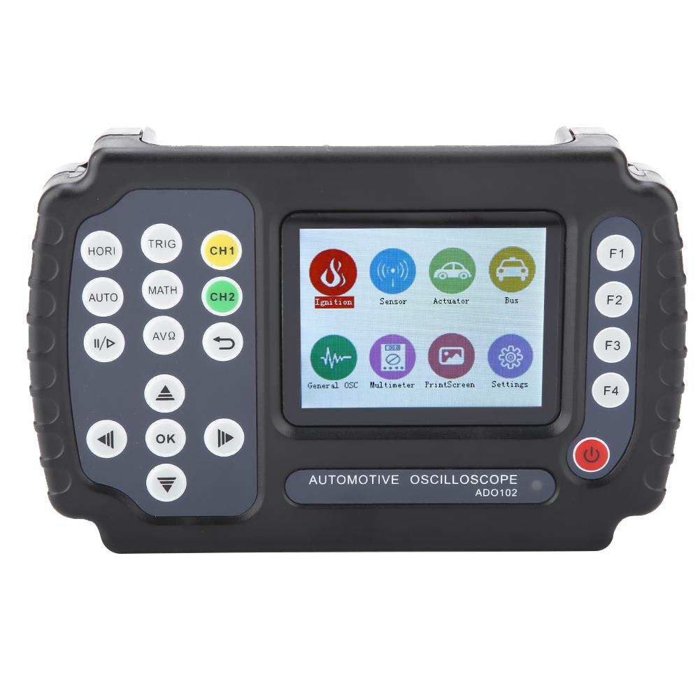 ADO102 2CH Handheld Digital Automotive Oscilloscope Digital Multimmeter
ADO102 2CH Handheld Digital Automotive Oscilloscope Digital Multimmeter