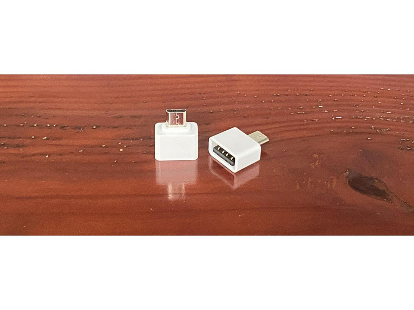 Адаптер Micro USB — USB-C OTG для телефонов Android
Адаптер Micro USB — USB-C OTG для телефонов Android