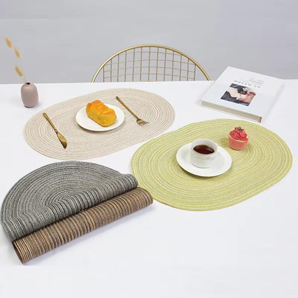 2pcs Washable Boho Oval Braided Placemat Hand-woven Heat Insulation Pad Farmhouse серый
2pcs Washable Boho Oval Braided Placemat Hand-woven Heat Insulation Pad Farmhouse серый