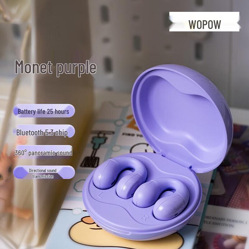 WOPOW OWS01 Clip-on Wireless Earbuds
WOPOW OWS01 Clip-on Wireless Earbuds