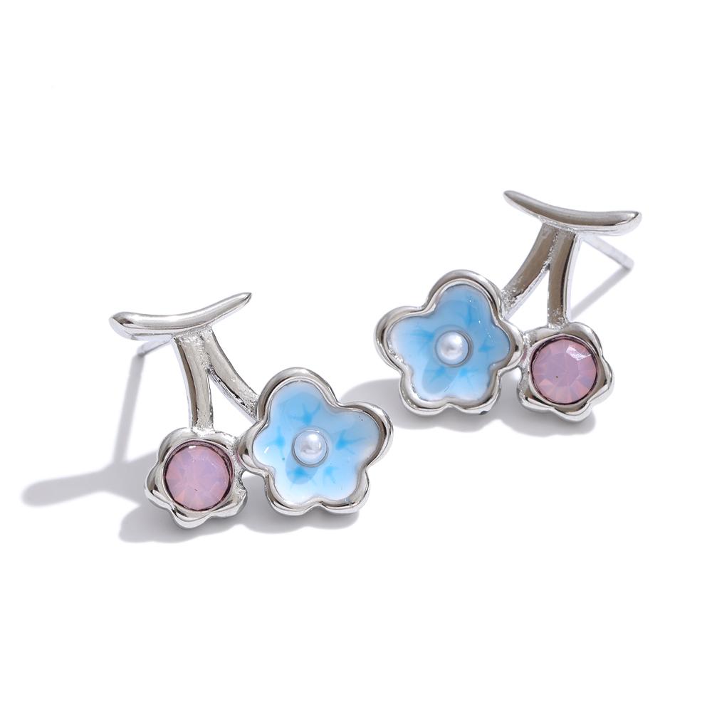 Yhpup Cute Spring Style Enamel Flower Sweet Stud Earrings for Women Non Tarnish Charm Young Jewelry PVD Plated Waterproof Gift
Yhpup Cute Spring Style Enamel Flower Sweet Stud Earrings for Women Non Tarnish Charm Young Jewelry PVD Plated Waterproof Gift