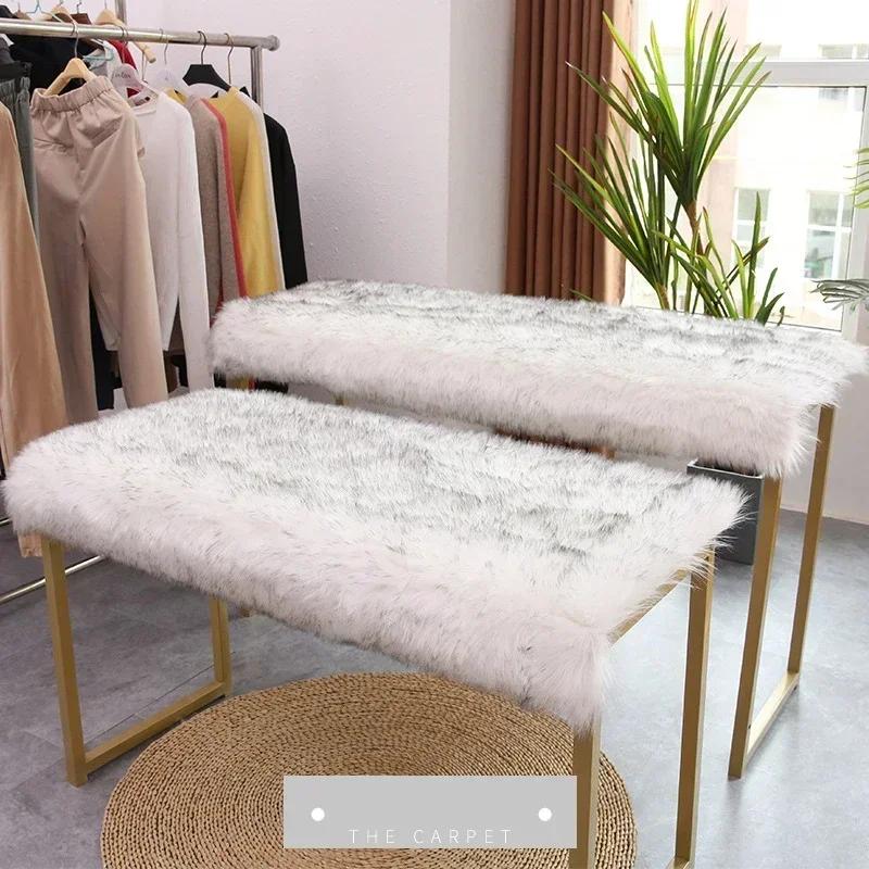 Sheepskin Fur Rugs for Photography, Soft Plush Carpets for Display, Dressing Table, Chair Cover, Shaggy Fluffy White Rug, Home D 45X60cm
Sheepskin Fur Rugs for Photography, Soft Plush Carpets for Display, Dressing Table, Chair Cover, Shaggy Fluffy White Rug, Home D 45X60cm