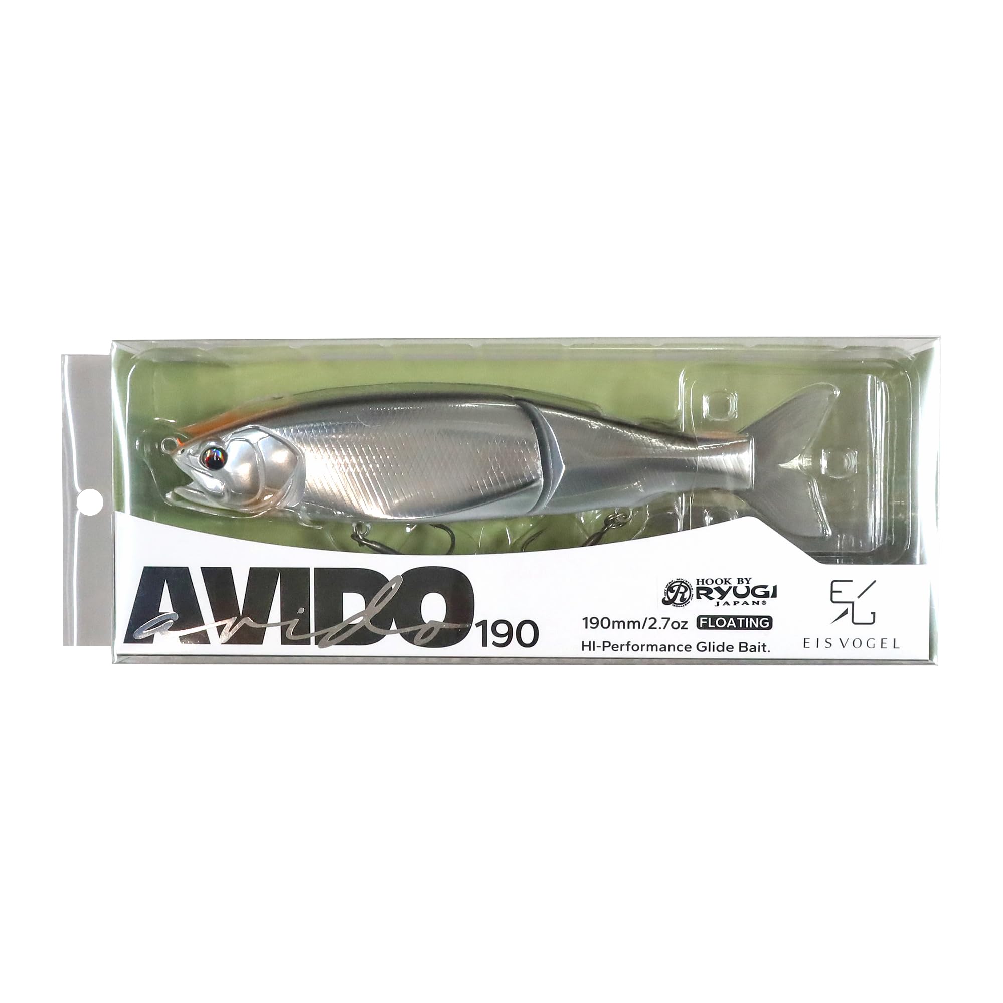 EISVOGEL AVIDO 190 Big Bait East Coast Black and Silver (#06 Lotus)
EISVOGEL AVIDO 190 Big Bait East Coast Black and Silver (#06 Lotus)