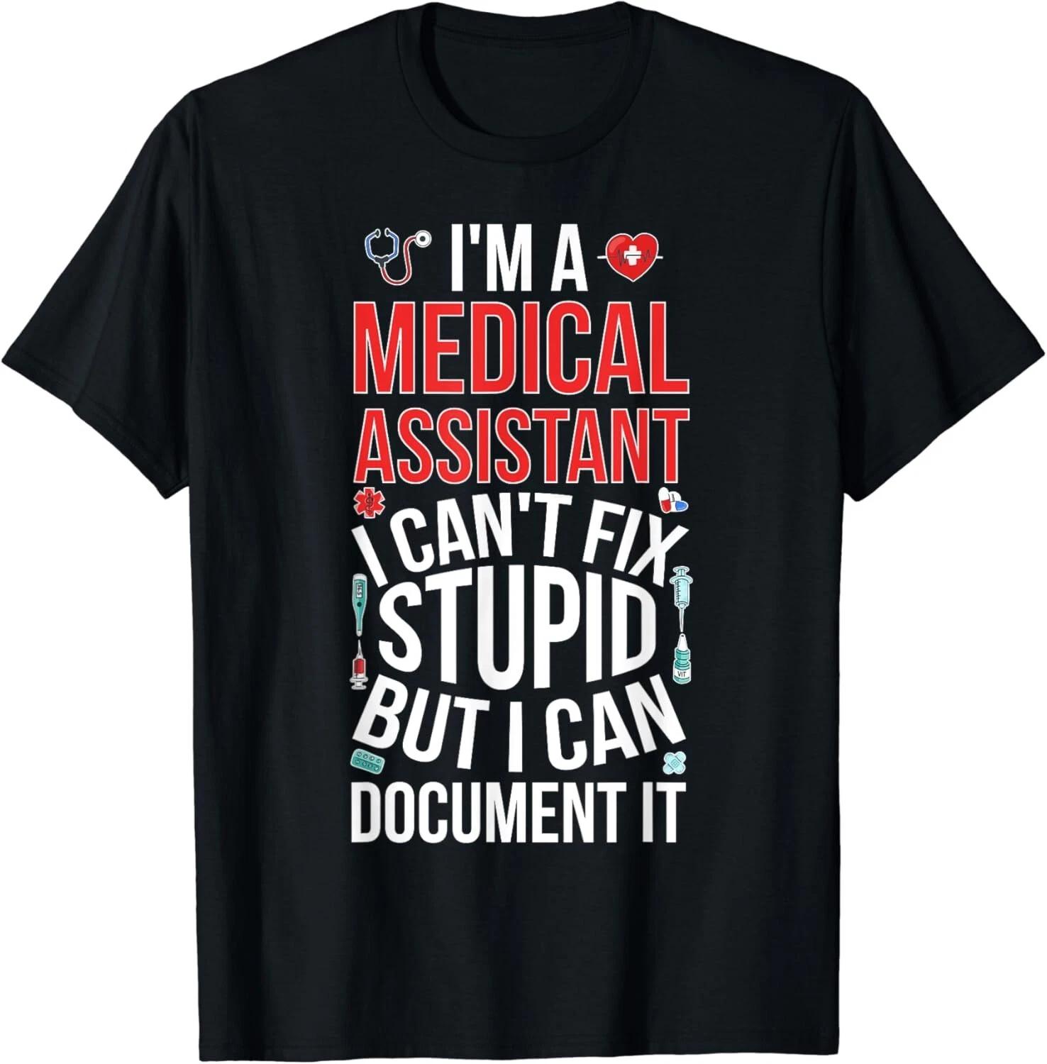 Medical Assistant Funny Med Assistant Gifts Unisex T-Shirt 2XL
Medical Assistant Funny Med Assistant Gifts Unisex T-Shirt 2XL