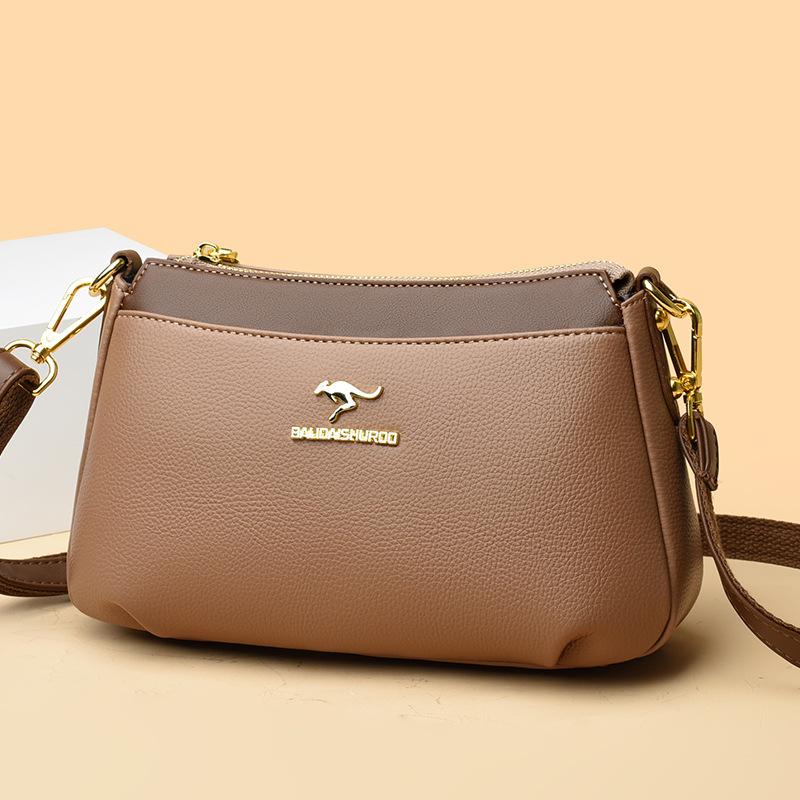 Летняя новая сумка женская модная универсальная на плечо сумка-мессенджер простая цветовая гамма сумка большой вместимости one size fits all хаки
Летняя новая сумка женская модная универсальная на плечо сумка-мессенджер простая цветовая гамма сумка большой вместимости one size fits all хаки