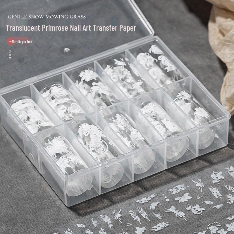 Chinese Style Butterfly Nail Art Transfer Stickers - Semi-Transparent Nail Salon Deco Set
Chinese Style Butterfly Nail Art Transfer Stickers - Semi-Transparent Nail Salon Deco Set