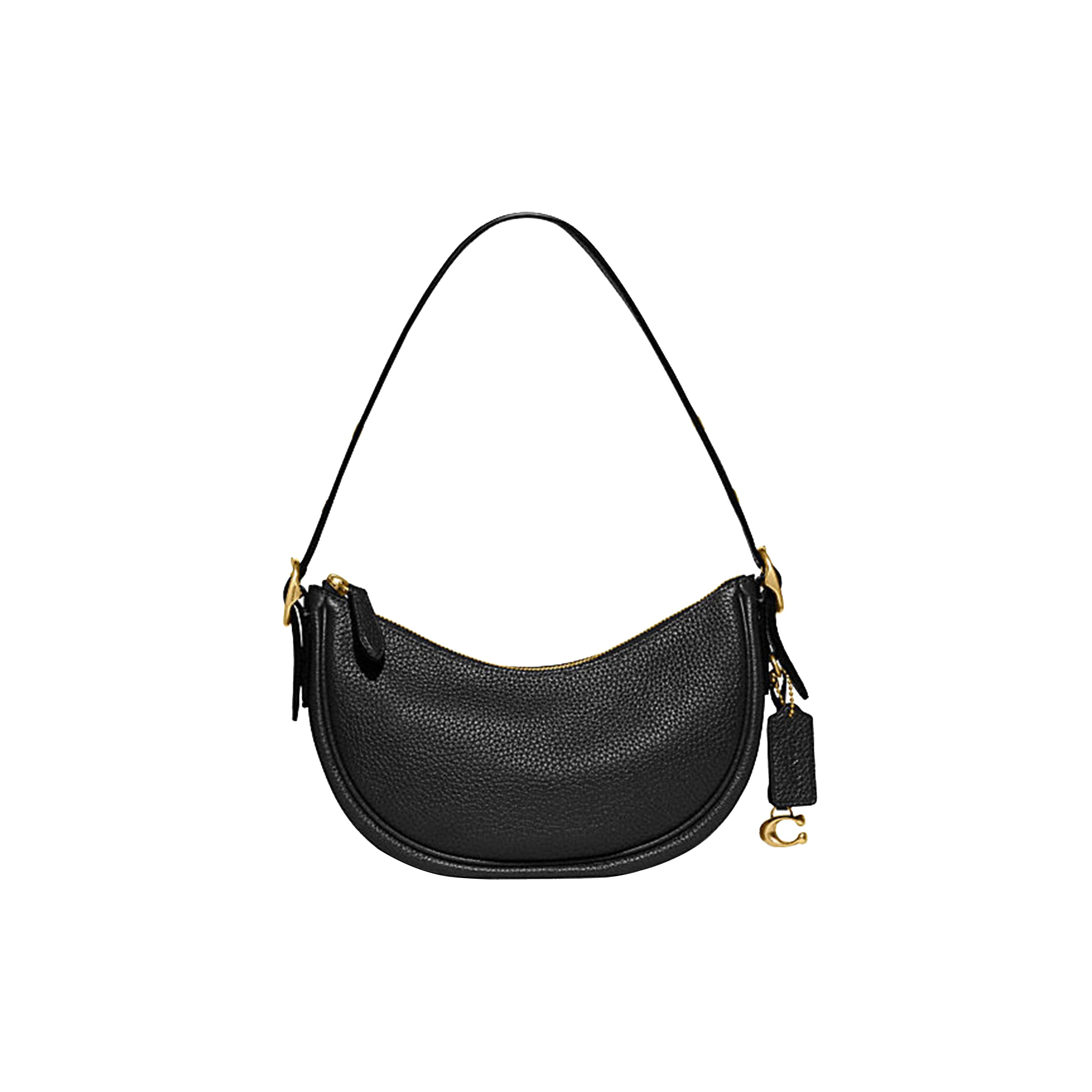 Coach Luna 27 Solid Color Zipper Closure Built-In Buckle Pocket Leather Underarm Handheld Shoulder Bag Women Bags Black CC439-B4BK Basic Set (Bag+Dust Bag)
Coach Luna 27 Solid Color Zipper Closure Built-In Buckle Pocket Leather Underarm Handheld Shoulder Bag Women Bags Black CC439-B4BK Basic Set (Bag+Dust Bag)