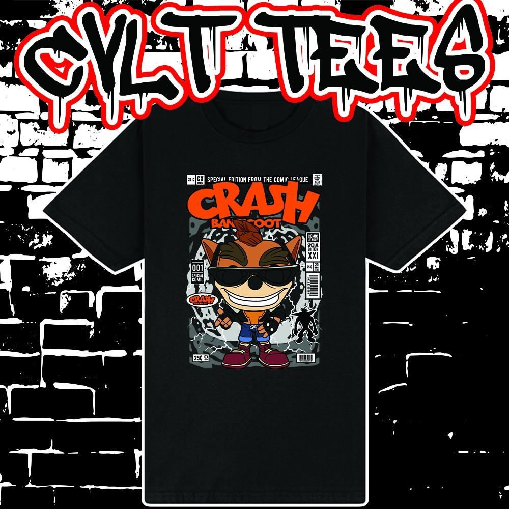 Crash Bandicoot Comic Book Cover style Tee ~ 100% Cotton Unisex T-Shirt XXL
Crash Bandicoot Comic Book Cover style Tee ~ 100% Cotton Unisex T-Shirt XXL