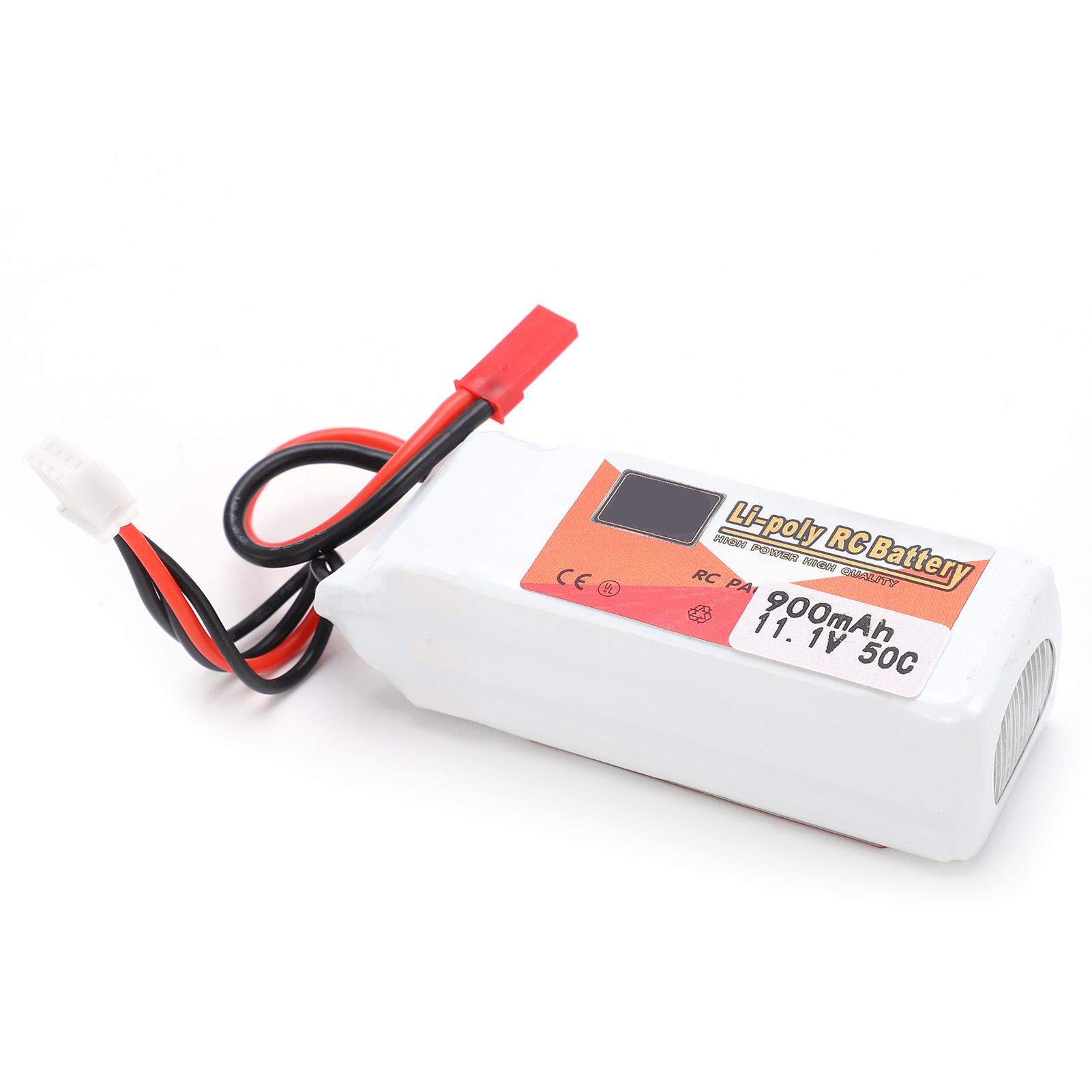 11.1V 900mAh 50C LiPolymer Lipo Rechargeable Battery JST Plug for RC Cars Boats Helicopter
11.1V 900mAh 50C LiPolymer Lipo Rechargeable Battery JST Plug for RC Cars Boats Helicopter