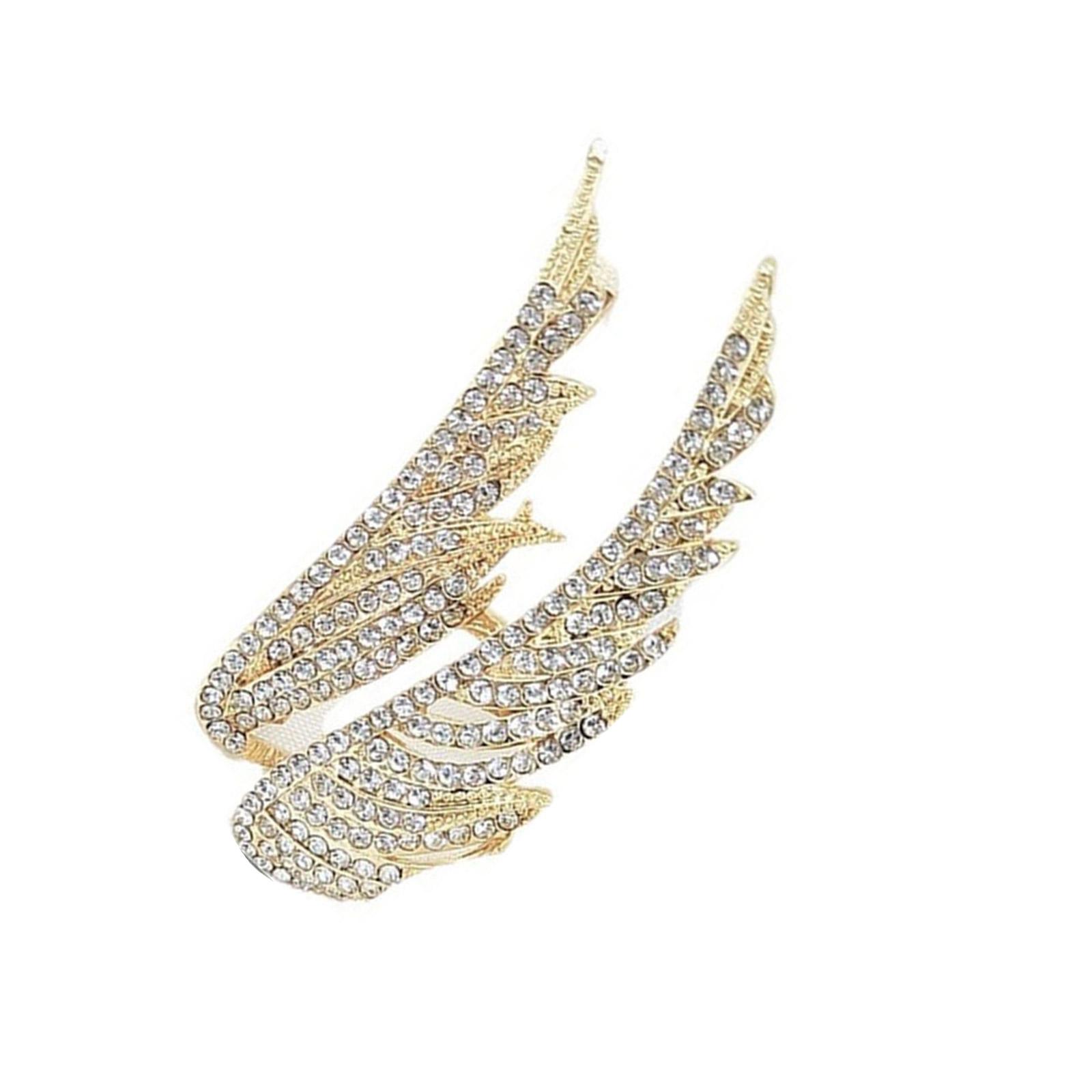 Fashionable Wing Pin With Rhinestones Retro Styles Jewelry for Women Daily Wear Evening Parties золотой
Fashionable Wing Pin With Rhinestones Retro Styles Jewelry for Women Daily Wear Evening Parties золотой