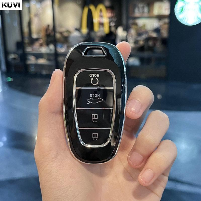 New Tpu Car Remote Key Case Cover Shell For Hyundai Tucson Solaris Sonata Hybrid Nexo Nx4 Santafe Dn8 4 Buttons
New Tpu Car Remote Key Case Cover Shell For Hyundai Tucson Solaris Sonata Hybrid Nexo Nx4 Santafe Dn8 4 Buttons