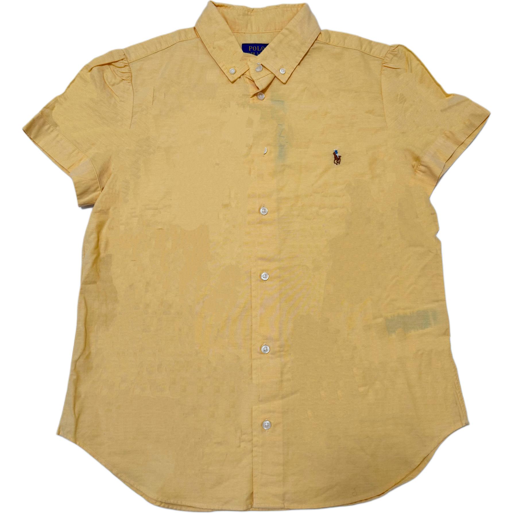 Polo Ralph Lauren Вышитый логотип пони Хлопковая оксфордская рубашка с коротким рукавом Женские рубашки 211843548-003 S
Polo Ralph Lauren Вышитый логотип пони Хлопковая оксфордская рубашка с коротким рукавом Женские рубашки 211843548-003 S