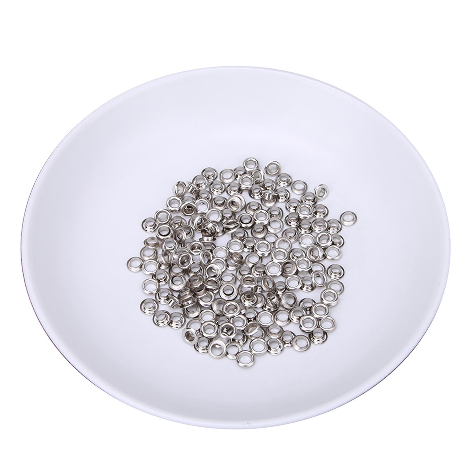 100 Компл. Латунный Люверс Одежда Сумка Аксессуар Двусторонний 4мм Люверс Громмет Комплект Silver
100 Компл. Латунный Люверс Одежда Сумка Аксессуар Двусторонний 4мм Люверс Громмет Комплект Silver