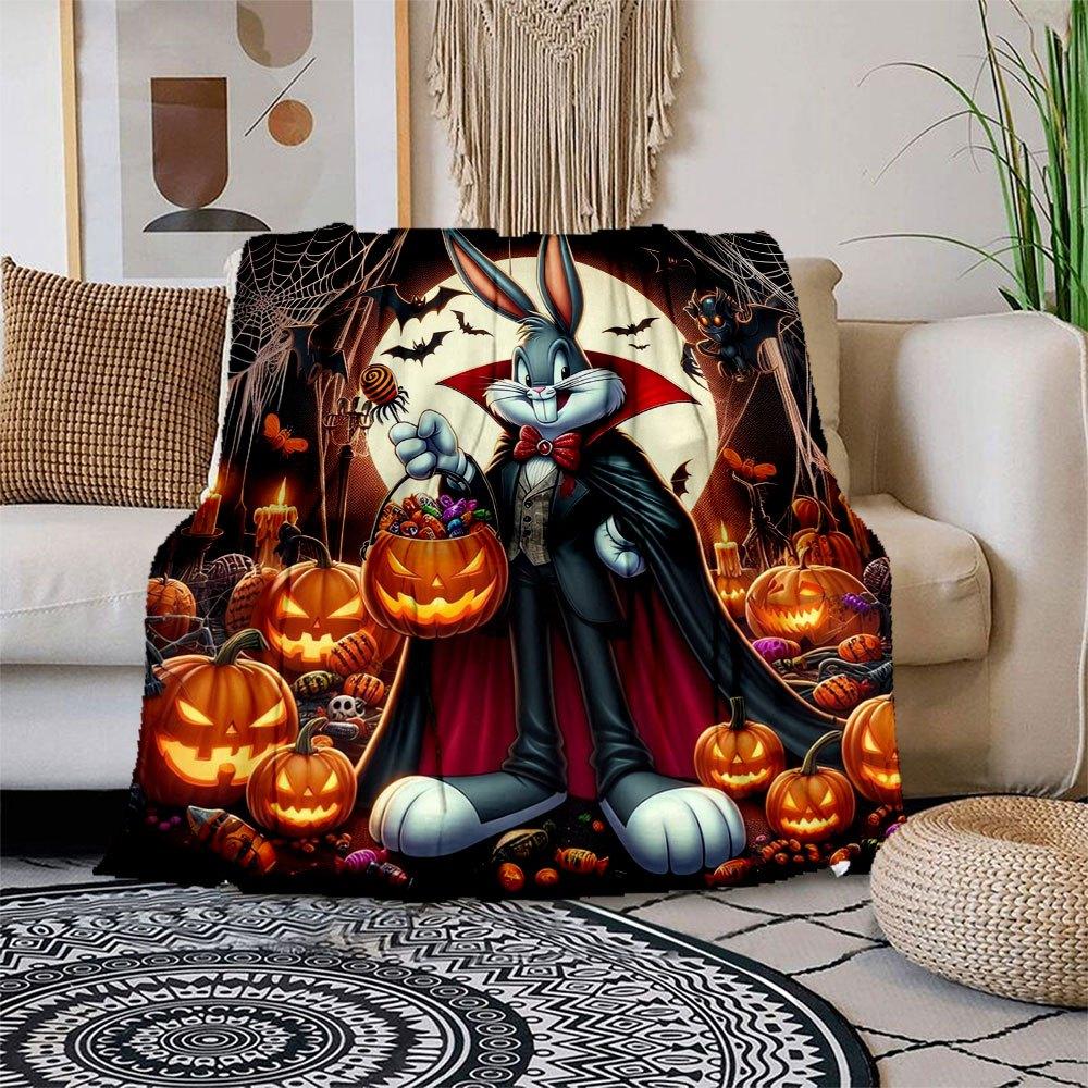 Halloween Vampire Bugs Bunny Costume T-ShirtBlanket Flannel Throw Blanket for Sofa, Bed, Travel, Camping, Office 100x150cm
Halloween Vampire Bugs Bunny Costume T-ShirtBlanket Flannel Throw Blanket for Sofa, Bed, Travel, Camping, Office 100x150cm