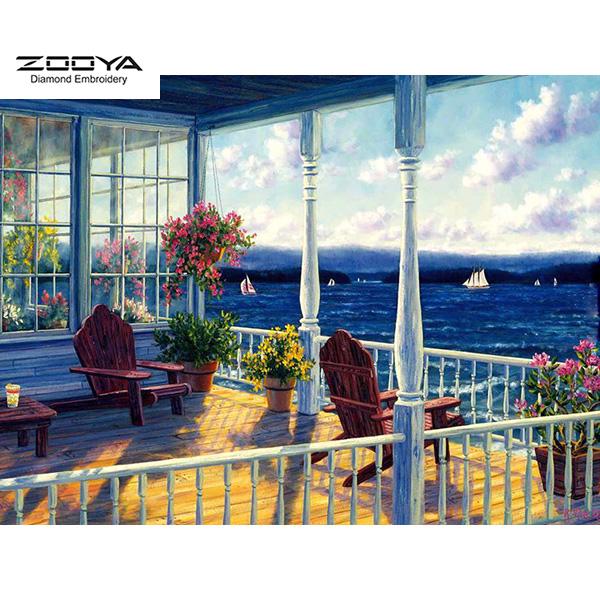 ZOOYA DIY 3D круглая алмазная живопись Приморское здание Вышивка Крестом Ремесло Стежок Домашний декор
ZOOYA DIY 3D круглая алмазная живопись Приморское здание Вышивка Крестом Ремесло Стежок Домашний декор
