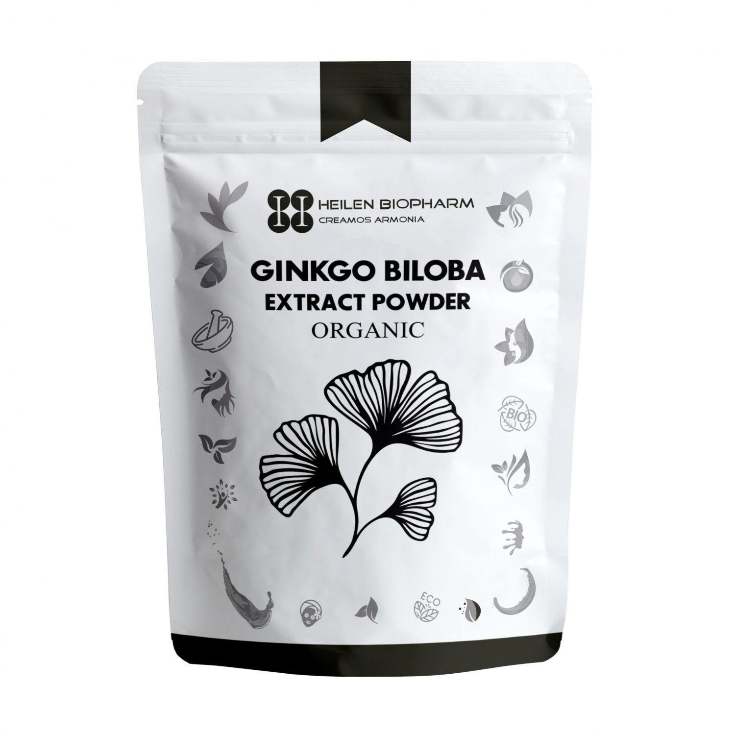 Порошок екстракту органічного Гінкго Білоба (100 г), Ginkgo Biloba Extract Powder Organic, Heilen Biopharm
Порошок екстракту органічного Гінкго Білоба (100 г), Ginkgo Biloba Extract Powder Organic, Heilen Biopharm