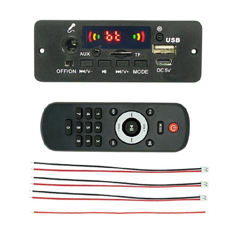 Decoders Board Bluetooth-compatible 5.0 Wireless Car MP3 Player USB Recording Module Support USB TF Card AUX FM Radio
Decoders Board Bluetooth-compatible 5.0 Wireless Car MP3 Player USB Recording Module Support USB TF Card AUX FM Radio