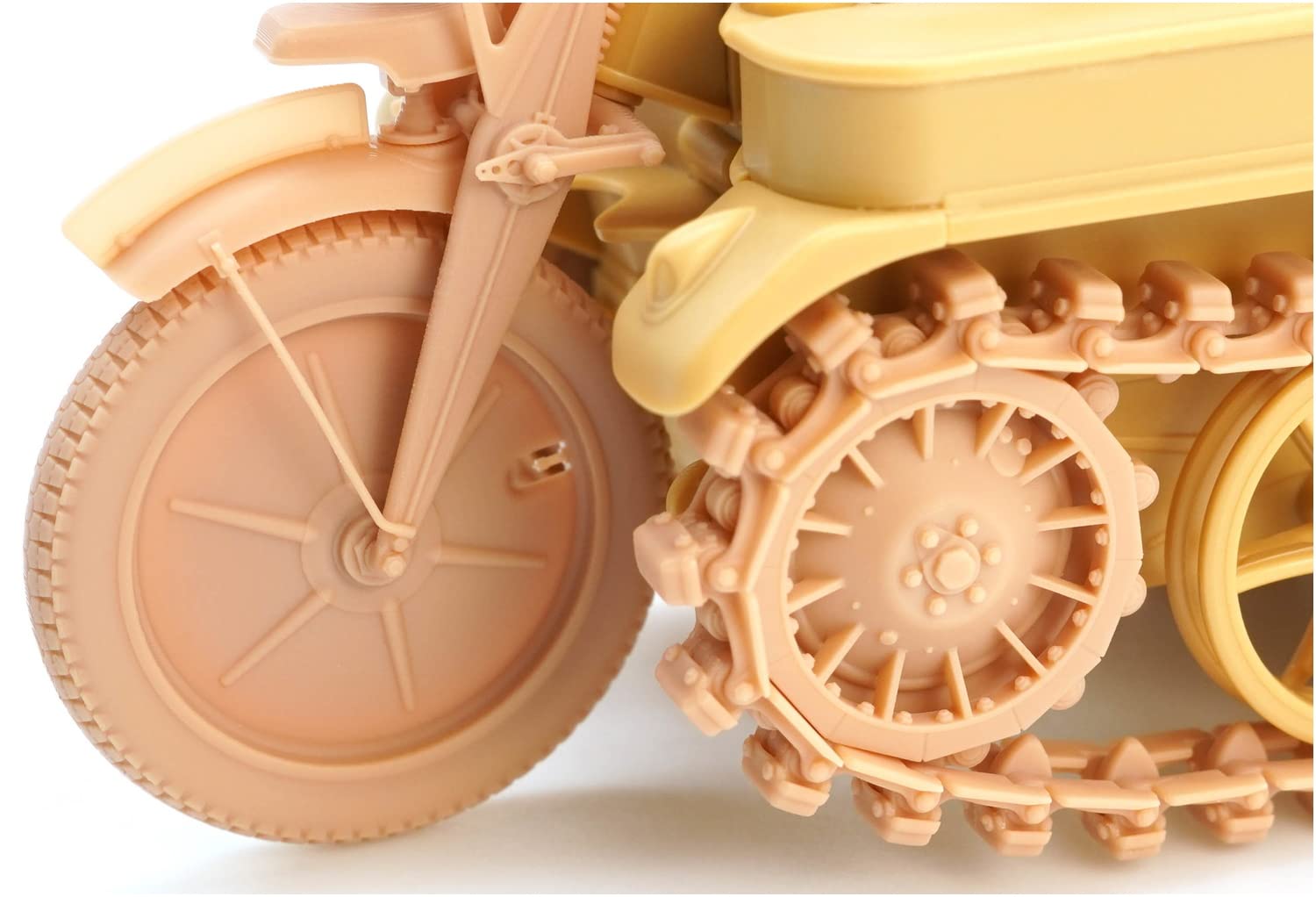 Studio World War II German Army Kettenkrad Track with Starting Wheel and Tire Type 1 Plastic Model Parts TR85059 T-Rex 1/35 (for Tamiya)
Studio World War II German Army Kettenkrad Track with Starting Wheel and Tire Type 1 Plastic Model Parts TR85059 T-Rex 1/35 (for Tamiya)