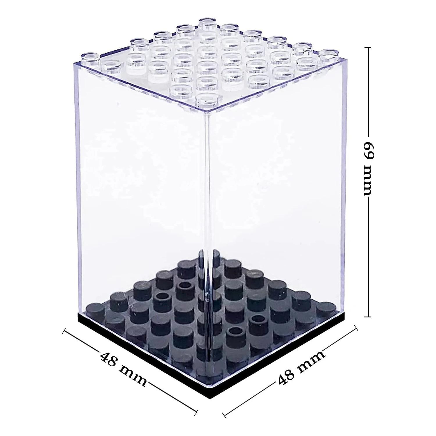 Building Block Display Box Suitable for Lego Minifigures Clear Desktop Dust Box Stackable Storage Square Small Particles Case 1 piece
Building Block Display Box Suitable for Lego Minifigures Clear Desktop Dust Box Stackable Storage Square Small Particles Case 1 piece