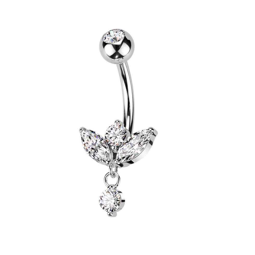 Кільце для пупка Crown Zircon - прикраси для танцю живота в 4 кольорах
Кільце для пупка Crown Zircon - прикраси для танцю живота в 4 кольорах