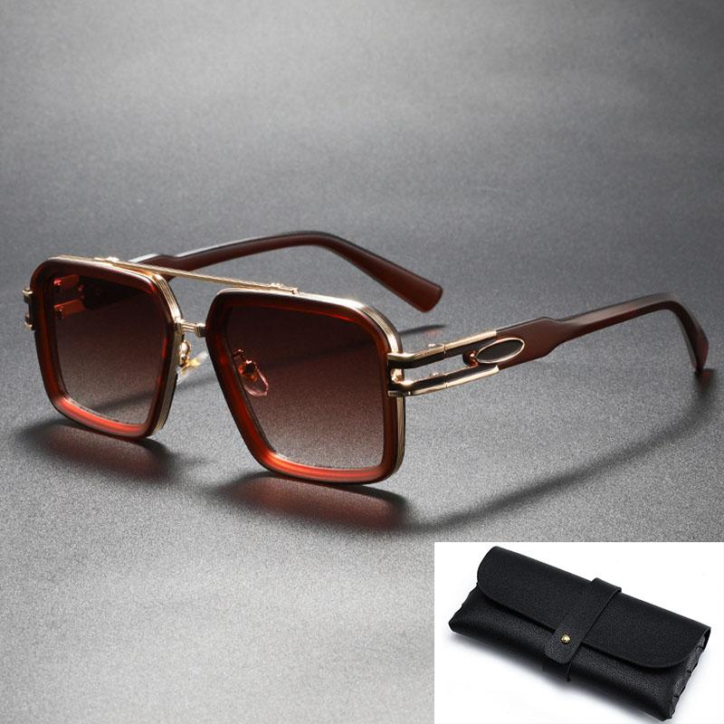Retro Business Double Bridge Versatile Sunglasses Men s High-End Outdoor Sunglasses Fashionable Metal Frame Casual Sunglasses Other
Retro Business Double Bridge Versatile Sunglasses Men s High-End Outdoor Sunglasses Fashionable Metal Frame Casual Sunglasses Other