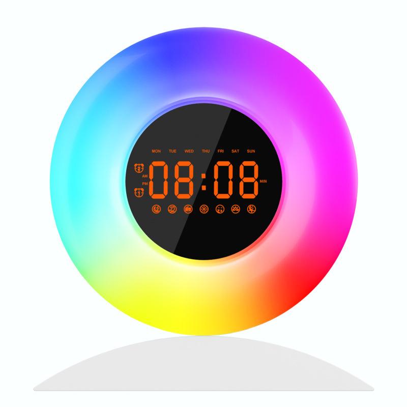 Wake Up Light Alarm Clock with Sunrise Sunset Time Display Night Light with FM US Plug
Wake Up Light Alarm Clock with Sunrise Sunset Time Display Night Light with FM US Plug