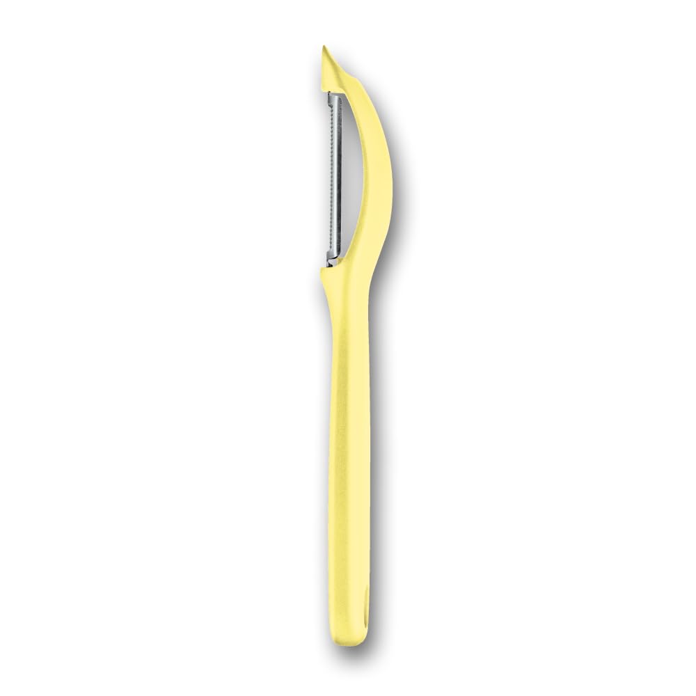 VICTORINOX Universal Sharp Vertical Light Easy to Grip with Ergonomic Dishwasher Safe Peeler, Peeler, Yellow, Handle, 7.6075.82 светло-желтого
VICTORINOX Universal Sharp Vertical Light Easy to Grip with Ergonomic Dishwasher Safe Peeler, Peeler, Yellow, Handle, 7.6075.82 светло-желтого