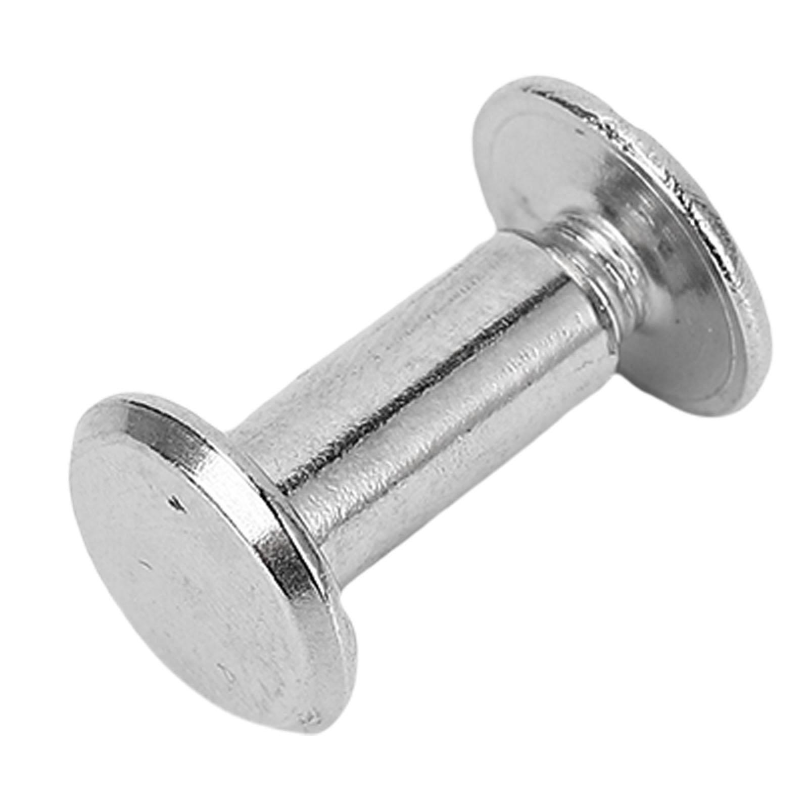 50 Pairs Rivet and Screw M3.5 Stainless Steel Flat Round Head Rivet Fastener Set for Leather Crafts Clothing 4.5 X 10 X 9mm
50 Pairs Rivet and Screw M3.5 Stainless Steel Flat Round Head Rivet Fastener Set for Leather Crafts Clothing 4.5 X 10 X 9mm