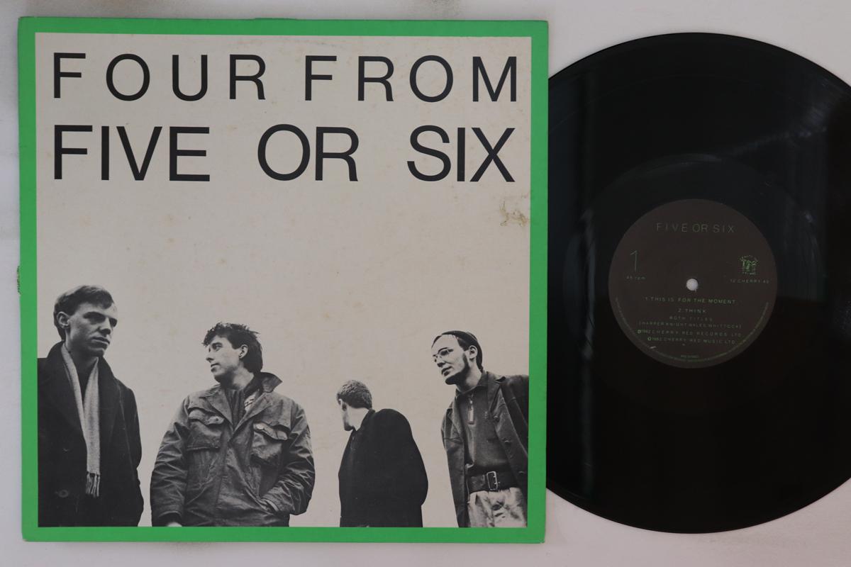 12inch Record FIVE OR SIX Four From Five Or Six 12CHERRY43 CHERRY RED 1982 UK Rock Used
12inch Record FIVE OR SIX Four From Five Or Six 12CHERRY43 CHERRY RED 1982 UK Rock Used