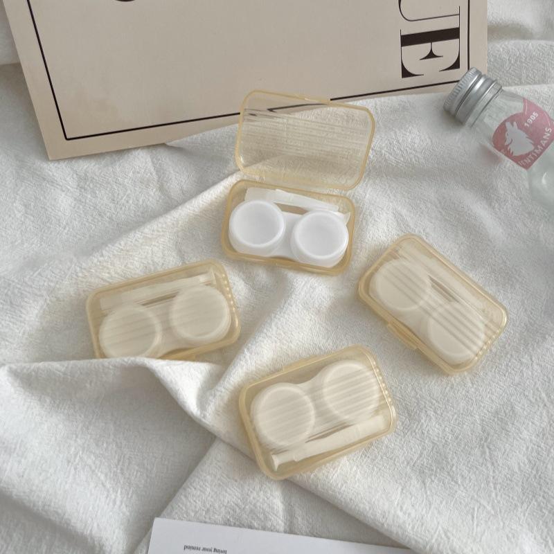 1pc Ins Simple Transparent Compact Contact Lens Box Companion Box Contact Lens Case Travel Portable Contact Lenses Case
1pc Ins Simple Transparent Compact Contact Lens Box Companion Box Contact Lens Case Travel Portable Contact Lenses Case