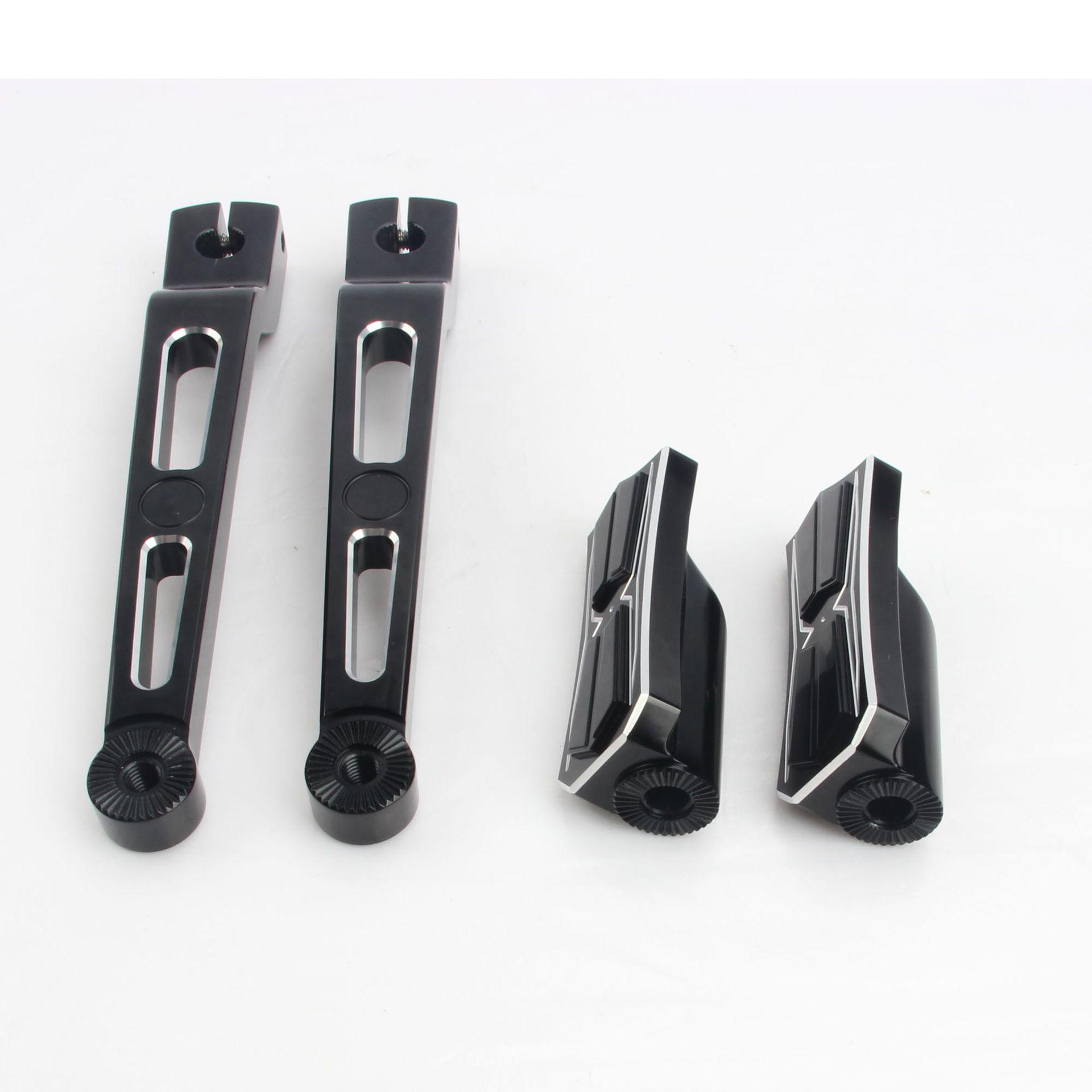 Harley Motorcycle Front/Rear Center-Mount Shift Lever with Rear Foot Peg Anodized Black
Harley Motorcycle Front/Rear Center-Mount Shift Lever with Rear Foot Peg Anodized Black