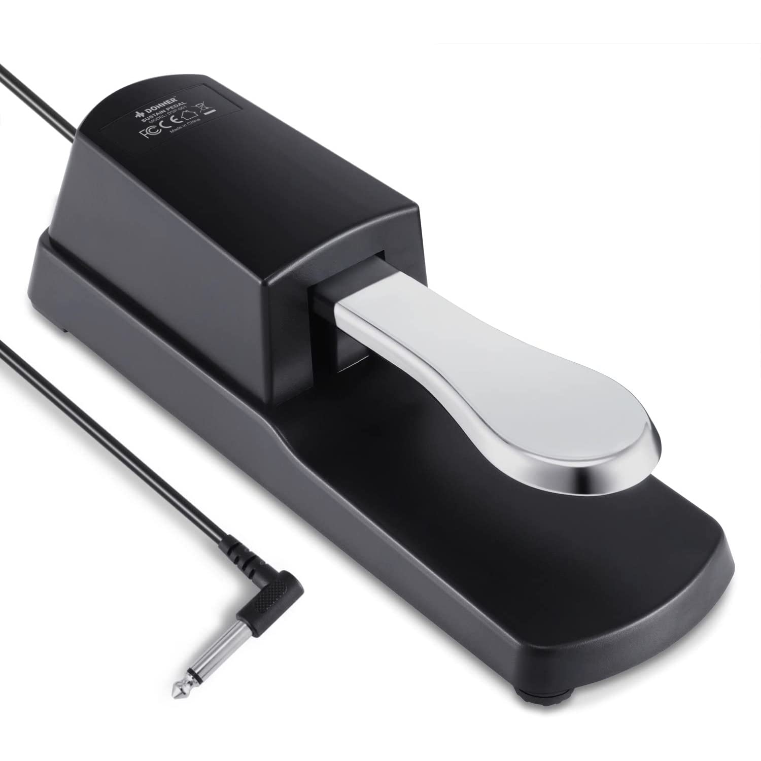 Педаль Donner Damper Pedal Sustain Pedal Педаль клавиатуры Ножной педальный переключатель Совместимость с электронным пианино DSP-001
Педаль Donner Damper Pedal Sustain Pedal Педаль клавиатуры Ножной педальный переключатель Совместимость с электронным пианино DSP-001
